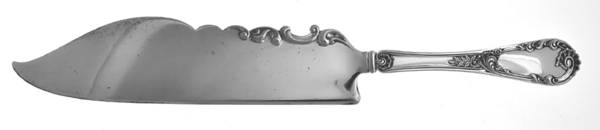 Louis XIV-Old Style (Sterling, 1888) Solid Ice Cream Slicer