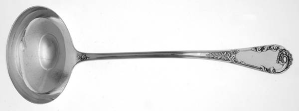 Louis XIV-Old Style (Sterling, 1888) Solid Soup Ladle