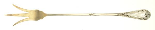 Louis XIV-Old Style (Sterling, 1888) Large Lettuce Serving Fork