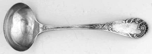Louis XIV-Old Style (Sterling, 1888) Solid Piece Cream Ladle