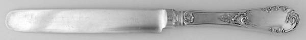 Louis XIV-Old Style (Sterling, 1888) Blunt Hollow Knife with Bolster