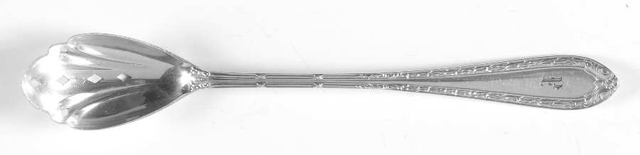 Louis XVI (Sterling, 1925) Pierced Bowl Short Handle Olive Spoon