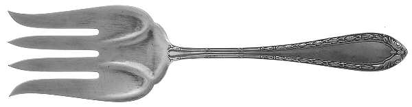 Louis XVI (Sterling, 1925) Solid Salad Serving Fork