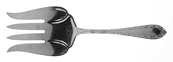 Louis XVI (Sterling, 1925) Small Solid Fish Serving Fork