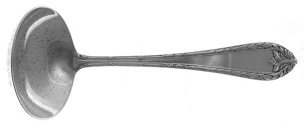 Marie Antoinette (Sterling, 1917) Solid Piece Cream Ladle