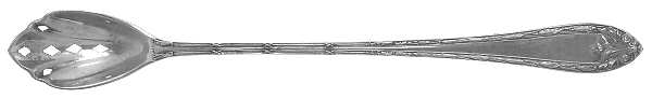Marie Antoinette (Sterling, 1917) Pierced Bowl Long Handle Olive Spoon