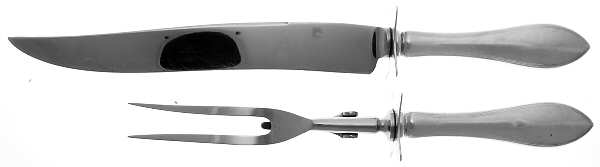 Mayflower (Sterling, 1911) Small Stainless Blade 2-Piece Steak Carving Set