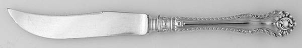 Mazarin (Sterling, 1892, No Monograms) Individual Fruit Knife with Silverplate Blade
