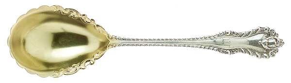 Mazarin (Sterling, 1892, No Monograms) Large Jelly Spoon