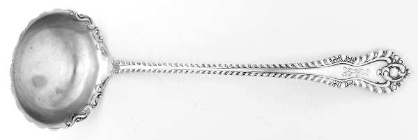 Mazarin (Sterling, 1892, No Monograms) Solid Soup Ladle