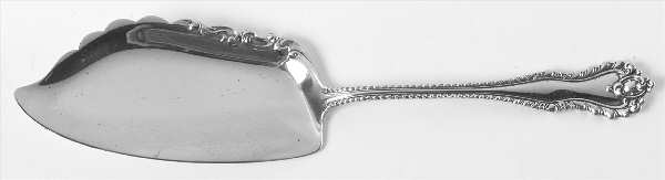 Mazarin (Sterling, 1892, No Monograms) Small Solid Fish Serving Knife