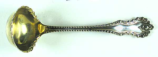 Mazarin (Sterling, 1892, No Monograms) Large Cream Ladle, Solid Piece