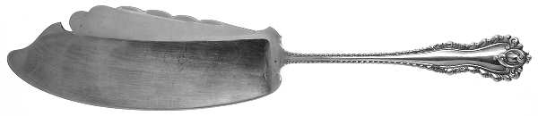 Mazarin (Sterling, 1892, No Monograms) Large Solid Fish Serving Knife