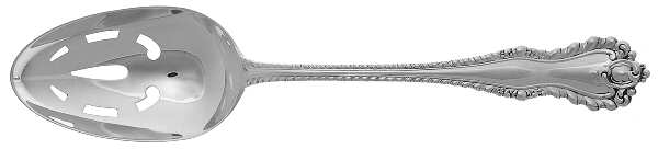 Mazarin (Sterling, 1892, No Monograms) Pierced Tablespoon (Serving Spoon)