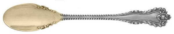 Mazarin (Sterling, 1892, No Monograms) Solid Cheese Scoop