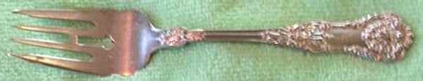 New King (Sterling, 1898) Individual Salad Fork