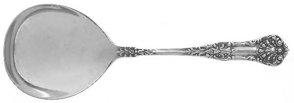 New King (Sterling, 1898) Large Sherbet Spoon