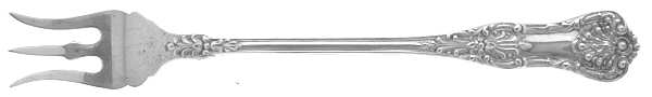 New King (Sterling, 1898) Oyster Fork