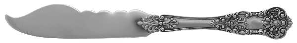 New King (Sterling, 1898) Individual Solid Fish Knife