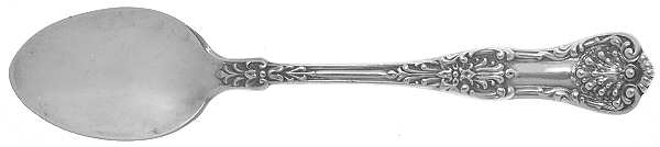 New King (Sterling, 1898) Demitasse Spoon by Dominick & Haff