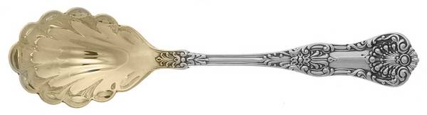 New King (Sterling, 1898) Sugar Shell Spoon