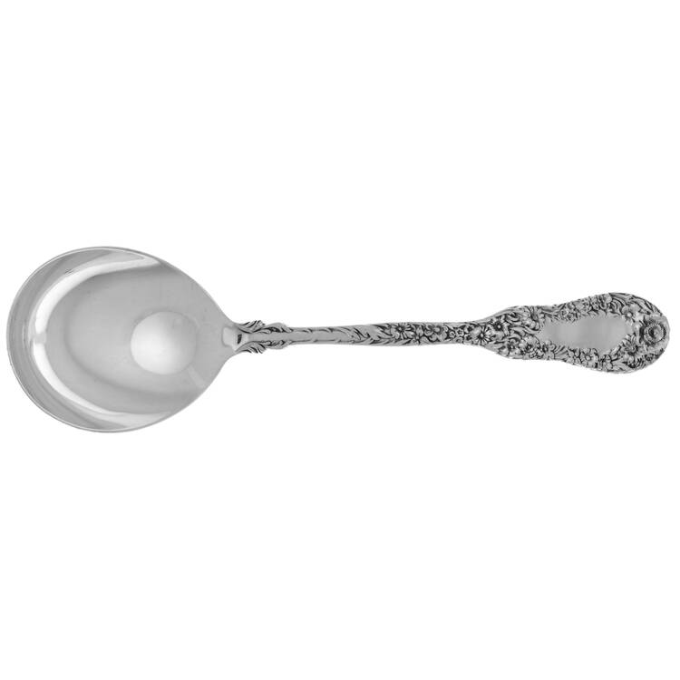 No. 10 (Sterling, 1896) Large Cream Ladle, Solid Piece