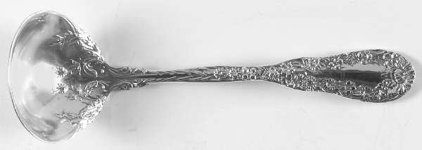 No. 10 (Sterling, 1896) Solid Piece Cream Ladle