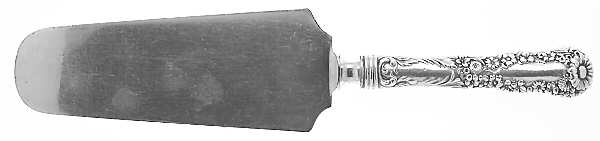 No. 10 (Sterling, 1896) Pie Server with Silverplate Blade