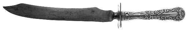 No. 10 (Sterling, 1896) Small Steak Carving Knife with Stainless Blade