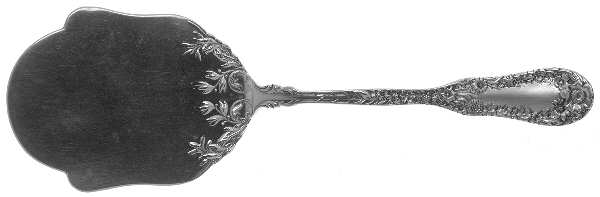 No. 10 (Sterling, 1896) Solid Waffle Server
