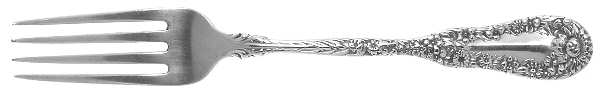 No. 10 (Sterling, 1896) Solid Youth Tea Fork