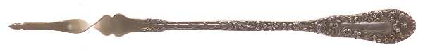 No. 10 (Sterling, 1896) One Tine Butter Pick