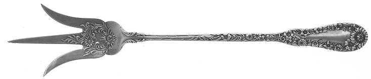 No. 10 (Sterling, 1896) Large Lettuce Serving Fork