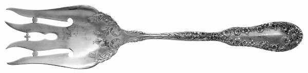 No. 10 (Sterling, 1896) Solid Salad Serving Fork