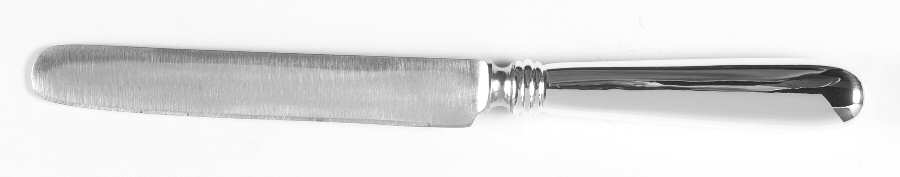 Old English Antique (Sterling, 1880) Blunt Hollow Knife with Bolster