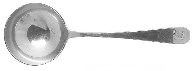 Old English Antique (Sterling, 1880) Round Bowl Soup Spoon (Bouillon)
