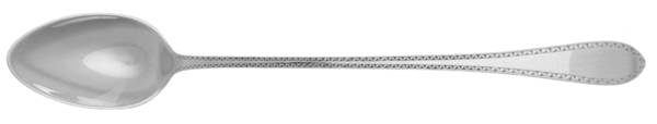 Pointed Antique#2-Engraved (Sterling, No Monos) Iced Tea Spoon