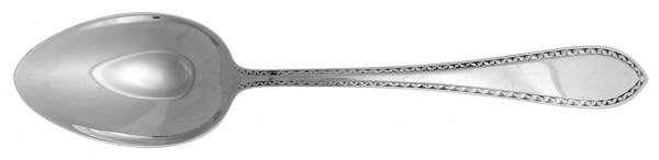 Pointed Antique#2-Engraved (Sterling, No Monos) Dessert/Oval Soup Spoon