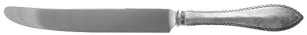 Pointed Antique#2-Engraved (Sterling, No Monos) New French Hollow Knife