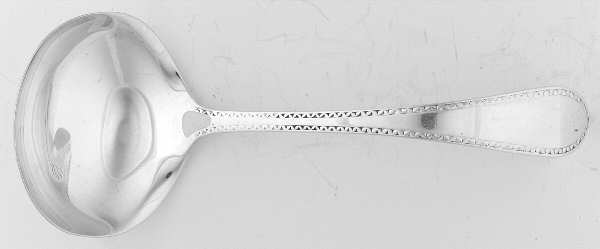 Pointed Antique-Hammered (Sterling) Solid Gravy Ladle