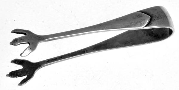 Pointed Antique (Sterling) Bon Bon Tongs
