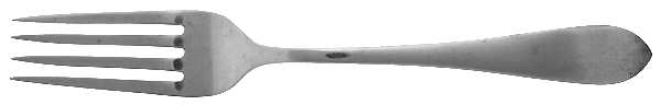 Pointed Antique (Sterling) Solid Youth Tea Fork