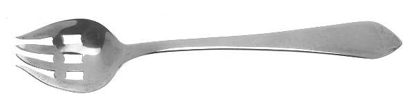 Pointed Antique (Sterling) Large Ramekin Fork