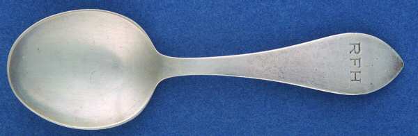 Pointed Antique (Sterling) Straight Handle Baby Spoon