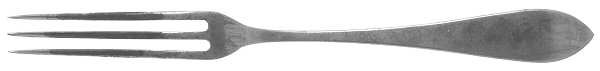 Pointed Antique (Sterling) Strawberry Fork