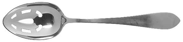 Pointed Antique (Sterling) Pierced Tablespoon (Serving Spoon)
