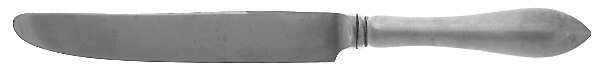 Pointed Antique (Sterling) New French Hollow Knife