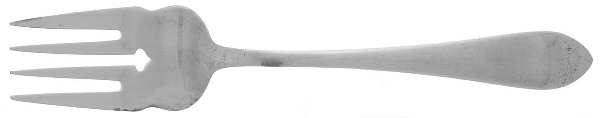 Pointed Antique (Sterling) Individual Salad Fork