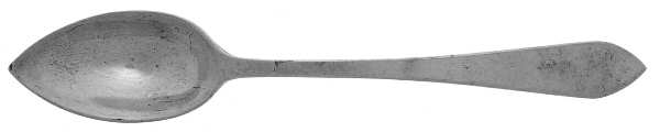 Pointed Antique (Sterling) Spoon-Fruit/Orange