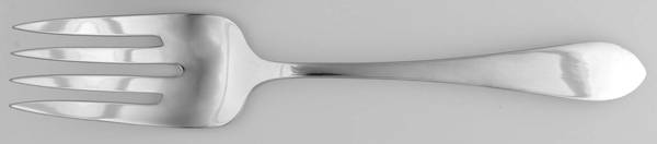 Pointed Antique (Sterling) Solid Serving Fork